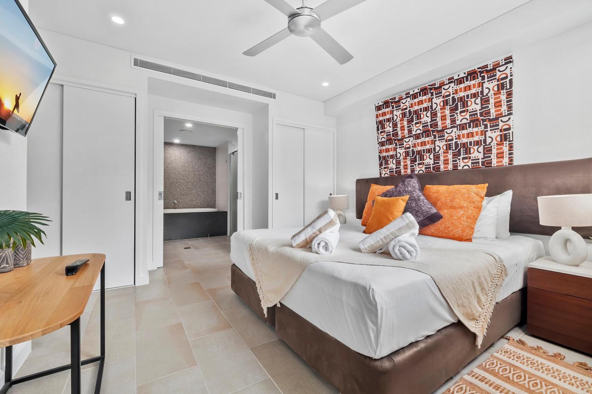 Private Apartments In The Temple Beachfront Resort パーム・コーブ 部屋 写真