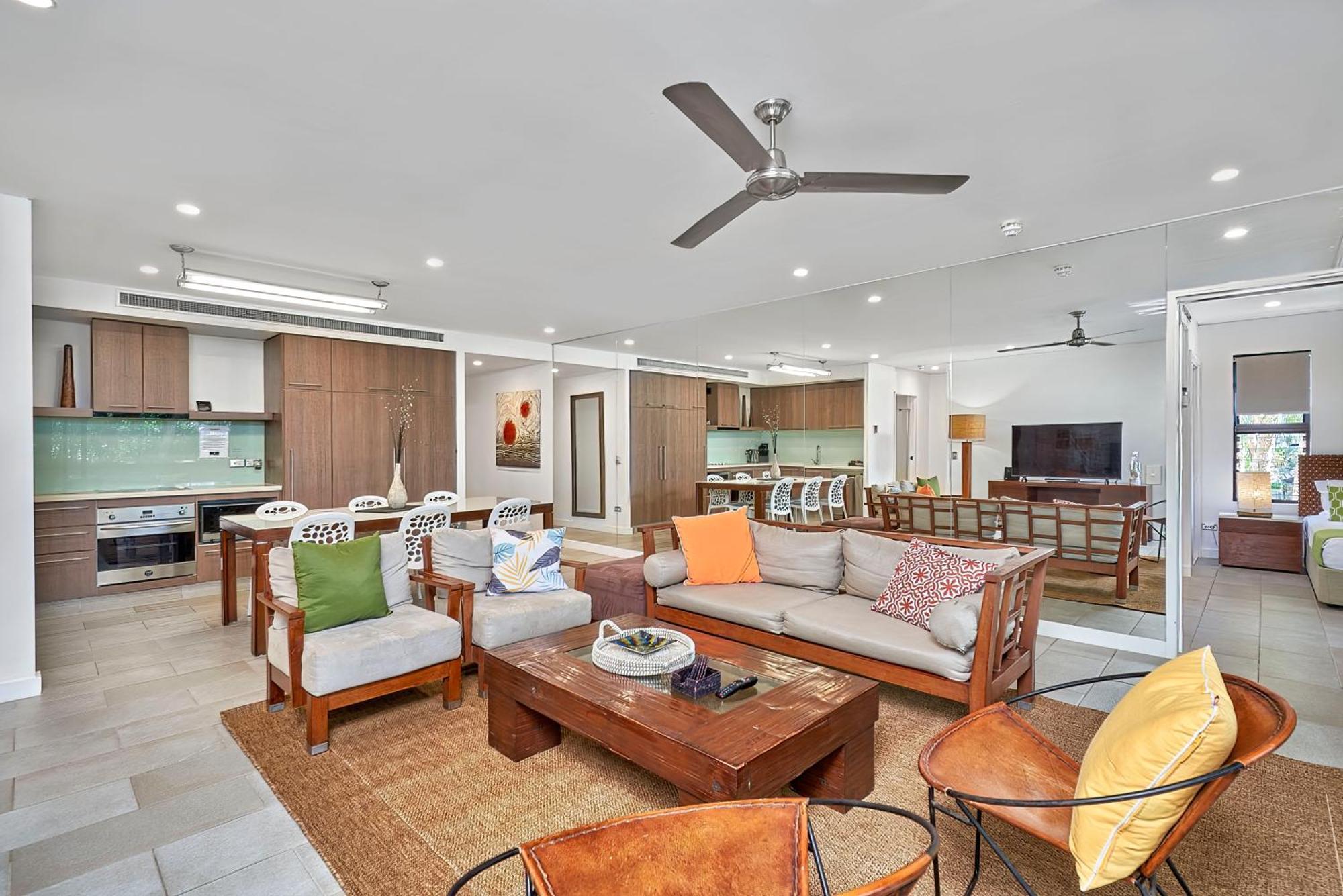 Private Apartments In The Temple Beachfront Resort パーム・コーブ 部屋 写真